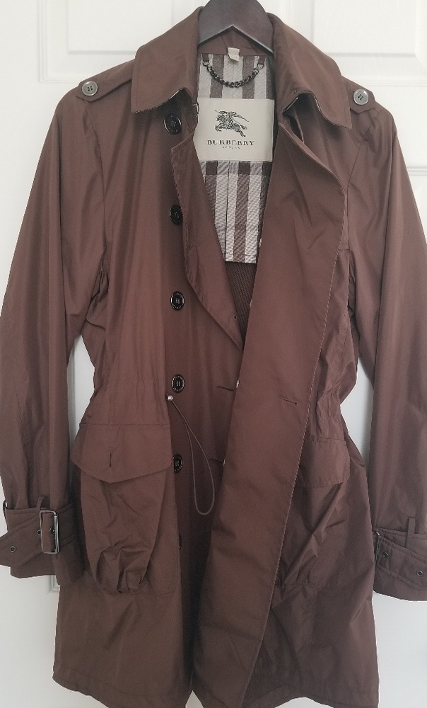 Burberry raincoat